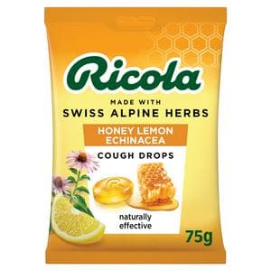 Ricola Honey Lemon Echinacea Cough Drops 75g
