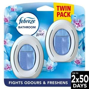 Febreze Bathroom Continuous Air Freshener Spring Awakening x2