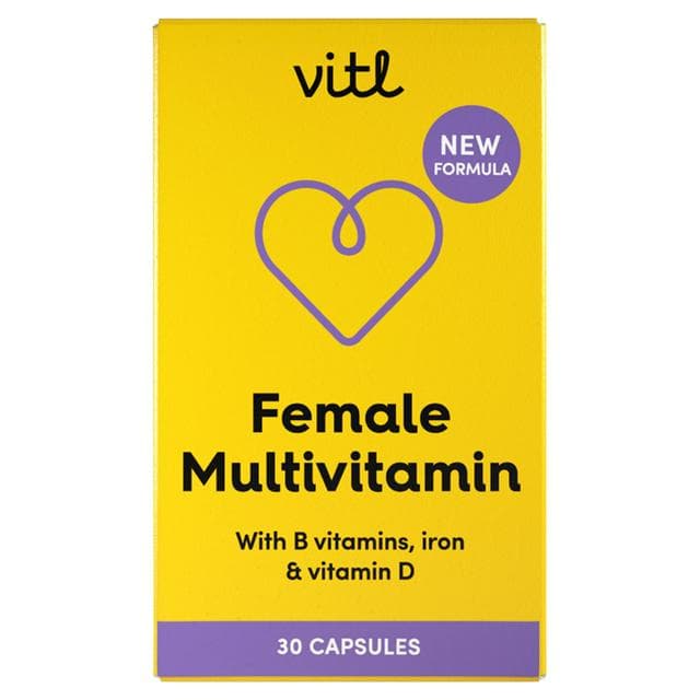 Vitl Female Multivitamin Capsules x30 - gallery image 1
