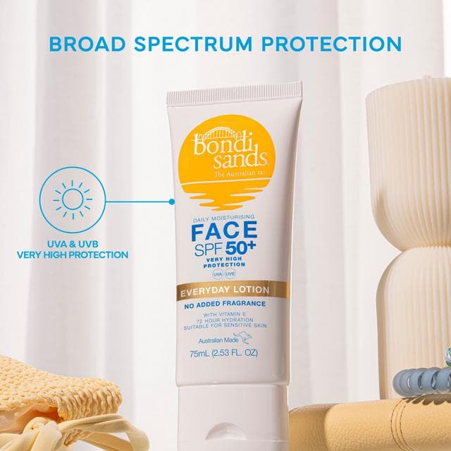 Bondi Sands Daily Moisturising Face SPF 50+ 75ml - gallery image 2