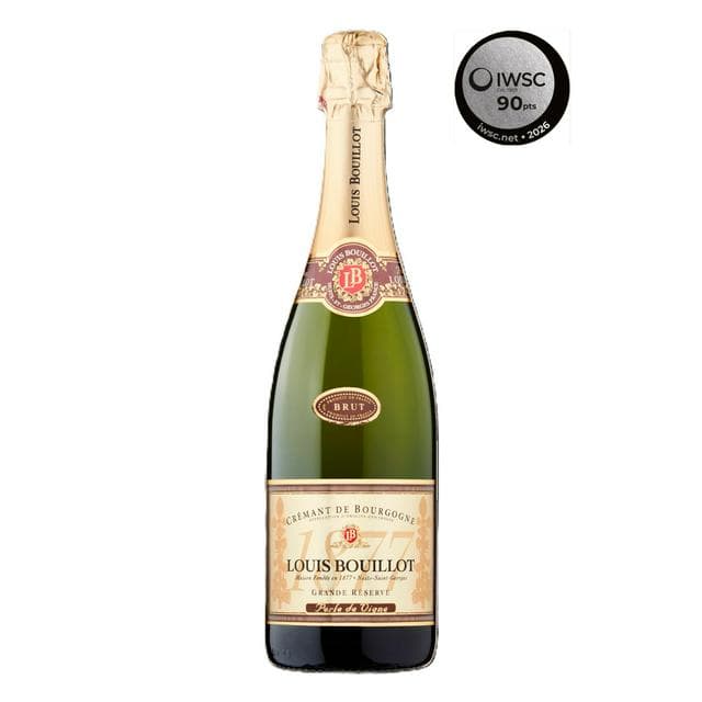 Louis Bouillot Crémant de Bourgogne Brut White Wine 75cl - gallery image 1