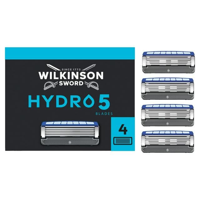 Wilkinson Sword Hydro 5 Men's Razor Blades Refills x4 - gallery image 1