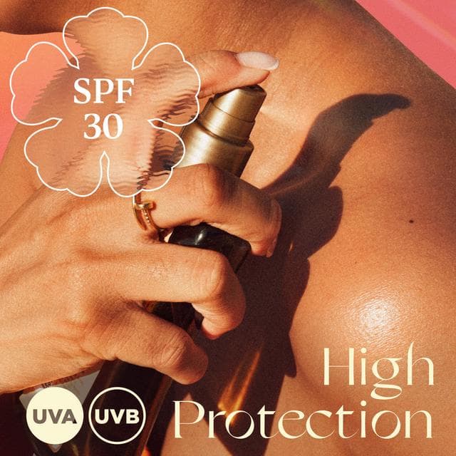 Hawaiian Tropic Glowing Protection Sunscreen Dry Oil SPF 30 200ml - gallery image 3