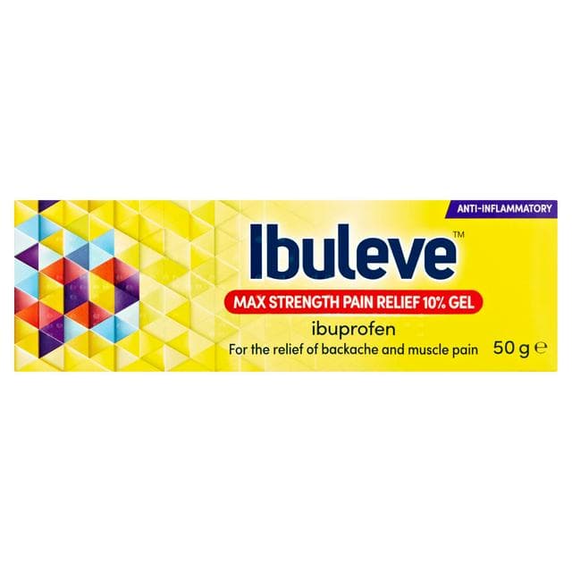 Ibuleve Max Strength Pain Relief 10% Gel 50g - gallery image 1