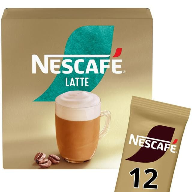 Nescafe Latte Instant Coffee Sachets 12x15.5g - gallery image 1