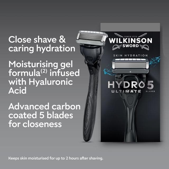 Wilkinson Sword Hydro 5 Ultimate Men's Razor Blades Refills x4 - gallery image 2