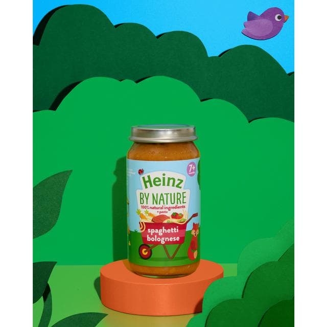 Heinz 7+ Months By Nature Spaghetti Bolognese Baby Food 200g - gallery image 2
