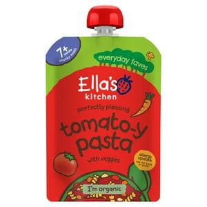 Ella's Kitchen Organic Tomato-y Pasta Baby Food Pouch 7+ Months 130g