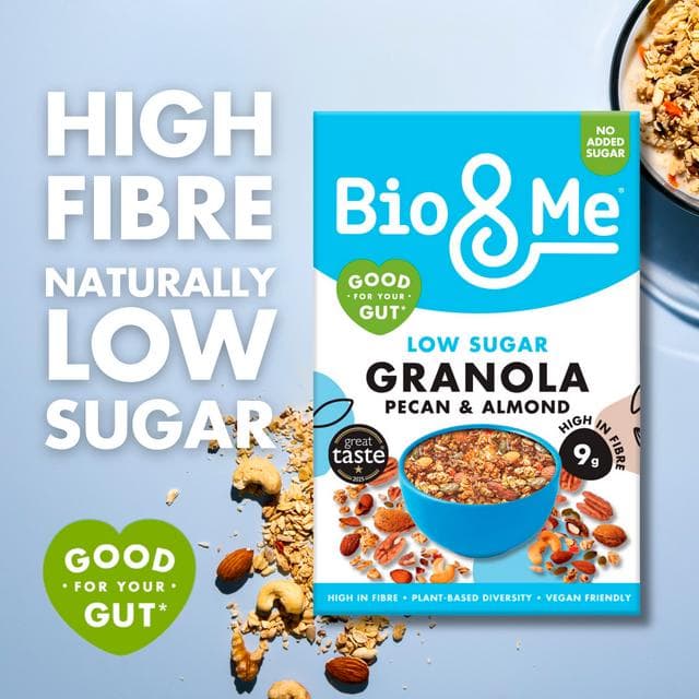 Bio & Me Low Sugar Naturally Gut Loving Granola 360g - gallery image 2