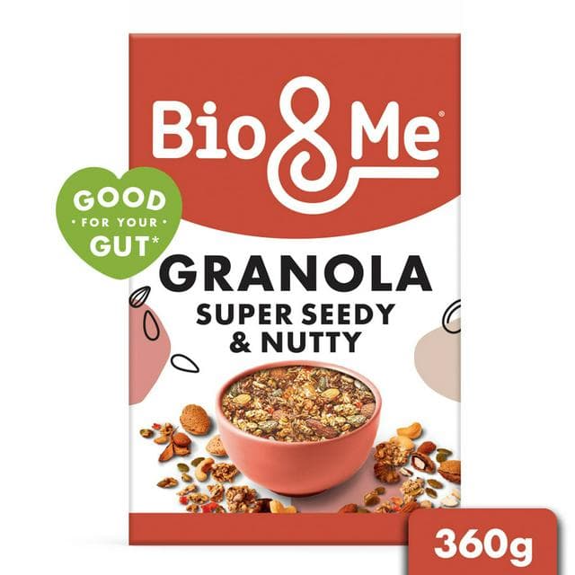 Bio & Me Super Seedy & Nutty Gut Loving Granola 360g - gallery image 1