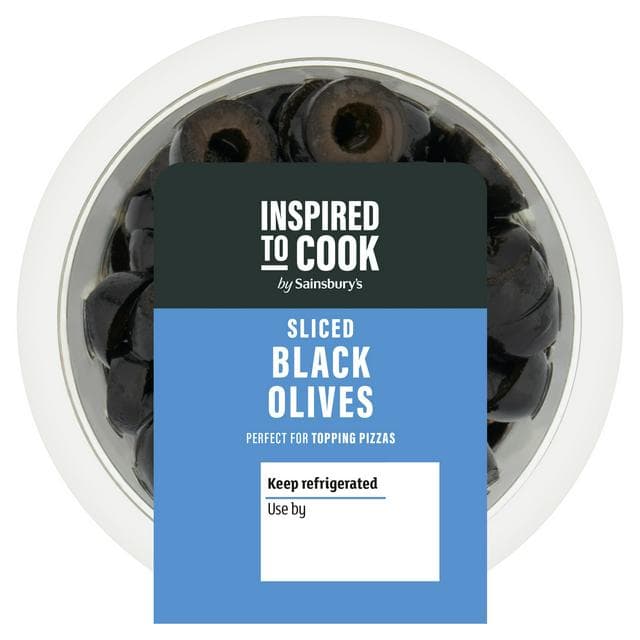 Sainsbury's Sliced Black Olives 100g - gallery image 1