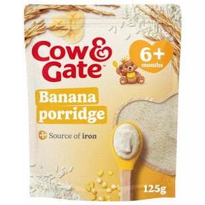 Cow & Gate Banana Porridge Baby Cereal 125g