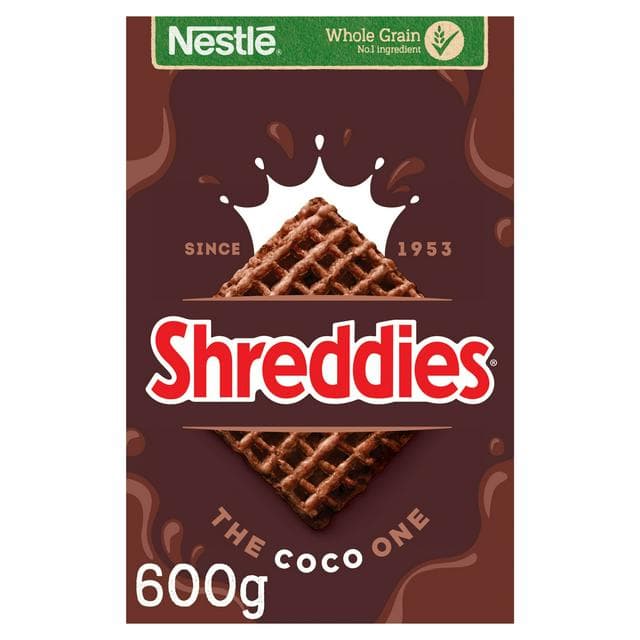 Nestle Shreddies Coco Chocolate Cereal 600g - gallery image 1