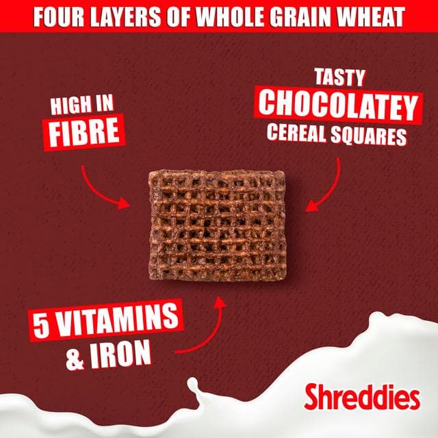 Nestle Shreddies Coco Chocolate Cereal 600g - gallery image 3