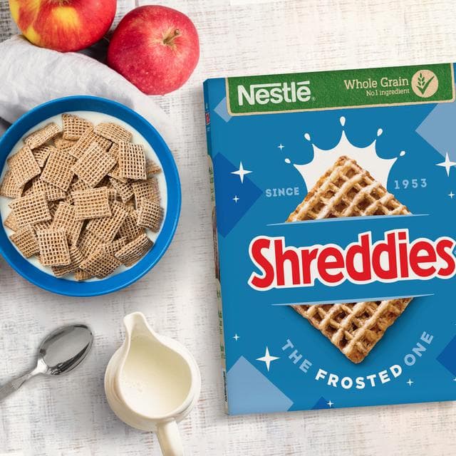 Nestle Shreddies Frosted Cereal 600g - gallery image 2