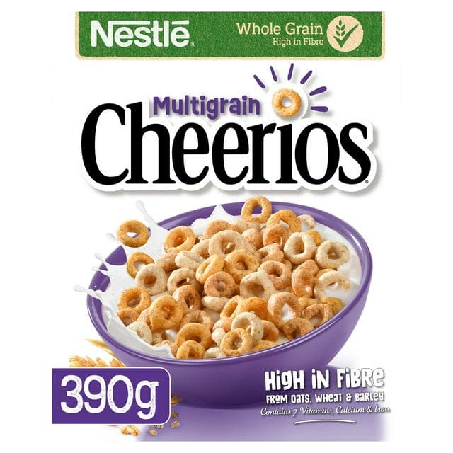 Nestle Cheerios Multigrain Cereal 390g - gallery image 1