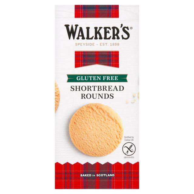 Walker's Gluten Free Shortbread Rounds x9 140g - gallery image 1