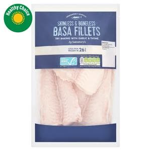 Sainsbury's Frozen Basa Fillets ASC 500g
