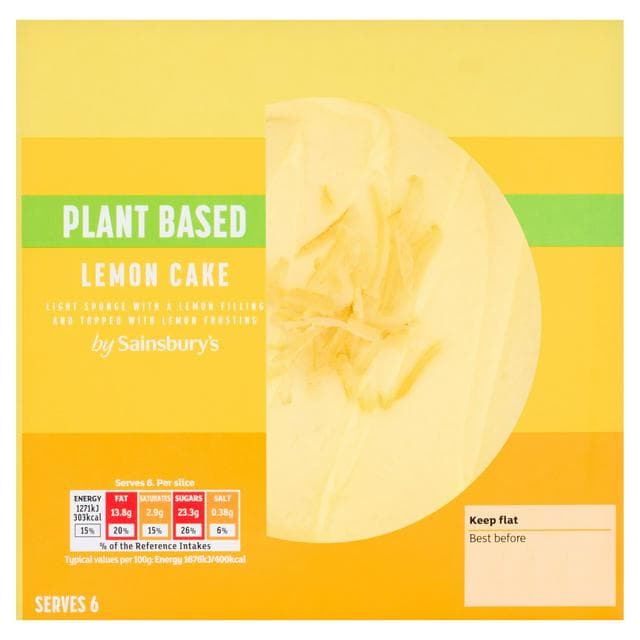 Plant Pioneers 455g Lemon Cake - gallery image 1