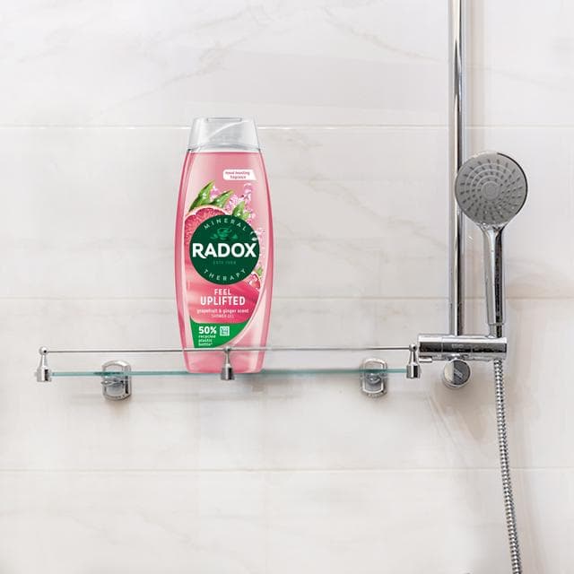 Radox Mineral Therapy Feel Uplifted Shower Gel Grapefruit & Ginger Body Wash 450ml - gallery image 4