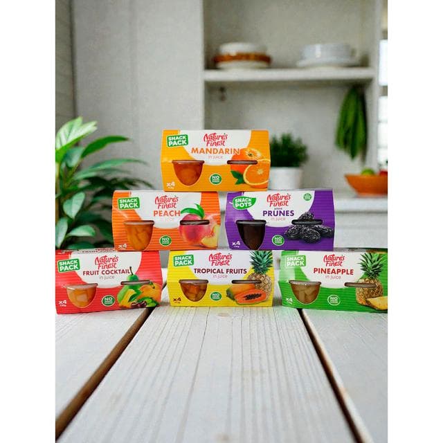 Nature's Finest Peach in Juice 4x120g - gallery image 4