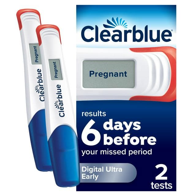 Clearblue Digital Ultra Early, Pregnancy Test, x2 - gallery image 1