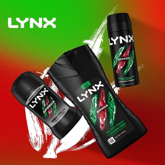 Lynx Africa Shower Gel Body Wash for Men 225ml - gallery image 5