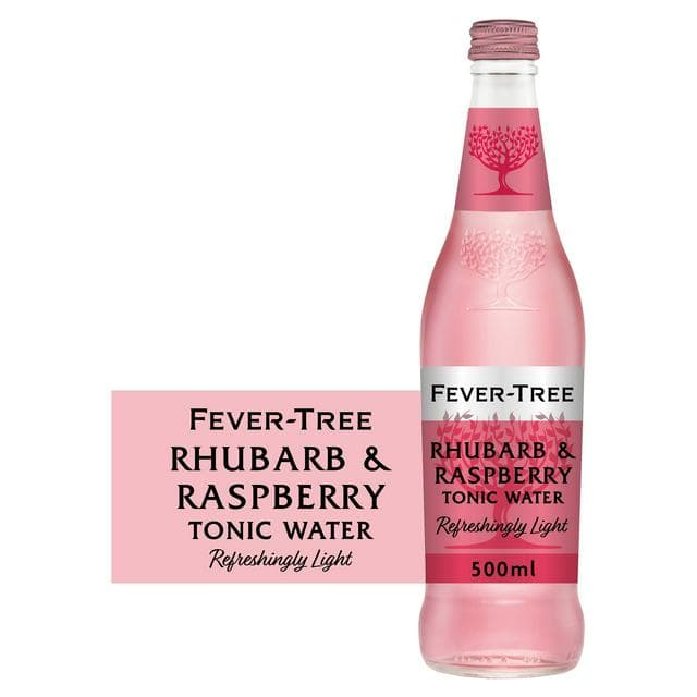 Fever-Tree Light Rhubarb & Raspberry Tonic Water 500ml - gallery image 1