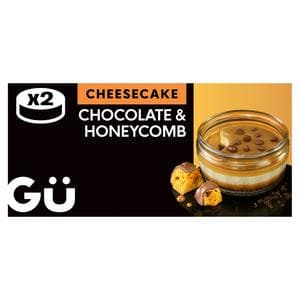 Gü Honeycomb Zillionaire Cheesecake Dessert 2 x 86.5g