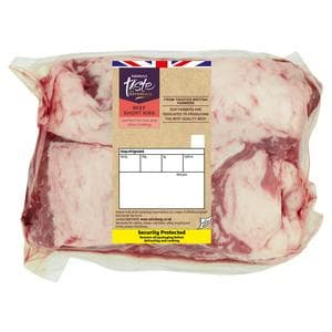 Sainsbury's British Beef Short Ribs, Taste the Difference (Approx.1.5kg)