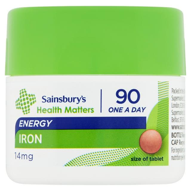 Sainsbury's Iron Tablet 14mg - gallery image 1