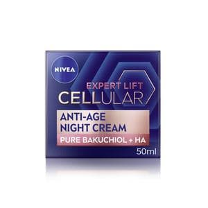 Nivea Cellular Expert Lift Bakuchiol Anti Age Night Cream Moisturiser 50ml