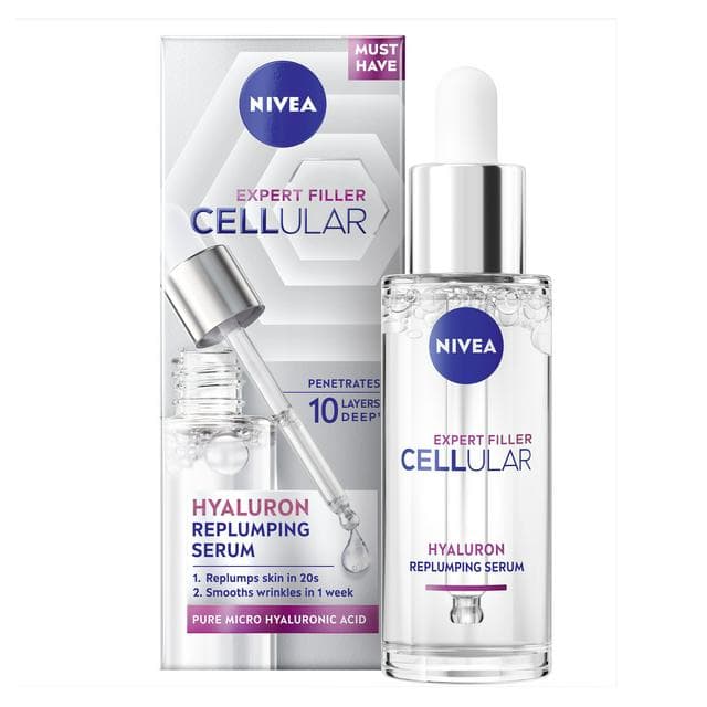 Nivea Expert Filler Cellular Hyaluron Replumping Serum 30ml - gallery image 1