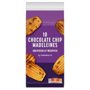 Sainsbury's Chocolate Madeleines Cakes 250g