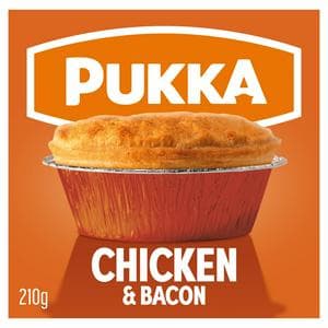 Pukka 210g Chicken & Bacon Pie