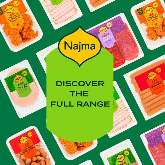 Najma Halal Mini Chicken Sausages Smoked 400g - gallery image 5