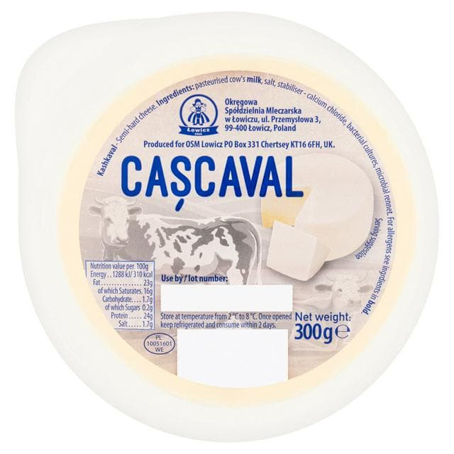 Lowicz Cascaval Cheese 300g - gallery image 1