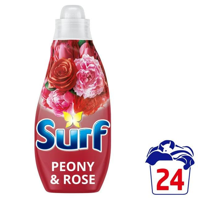 Surf 24 Washes Peony & Rose Liquid Laundry Washing Detergent - gallery image 1