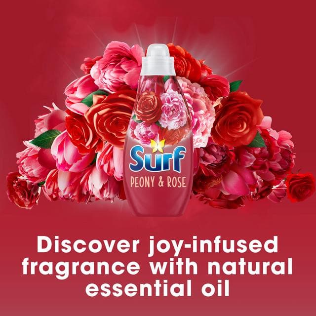 Surf 24 Washes Peony & Rose Liquid Laundry Washing Detergent - gallery image 2