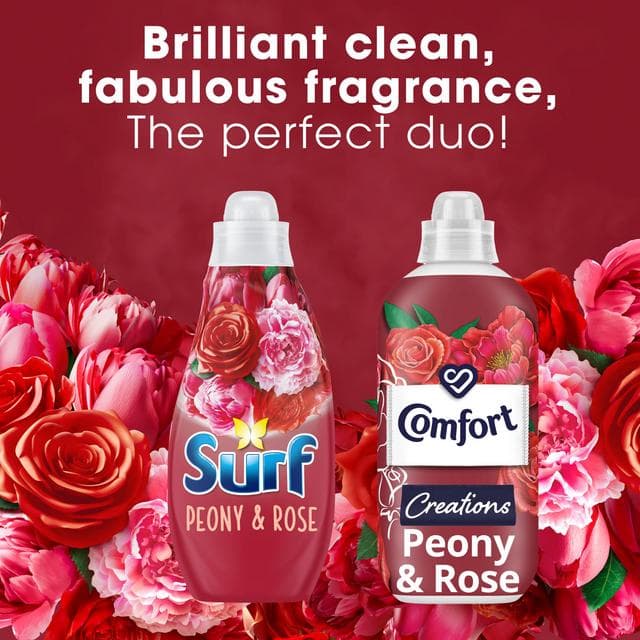 Surf 24 Washes Peony & Rose Liquid Laundry Washing Detergent - gallery image 5
