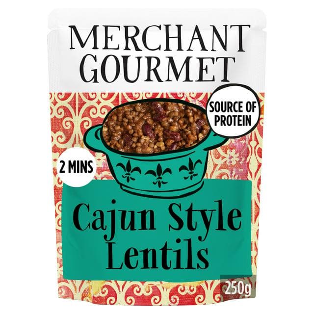 Merchant Gourmet Spicy Cajun Style Lentils & Red Kidney Beans 250g - gallery image 1