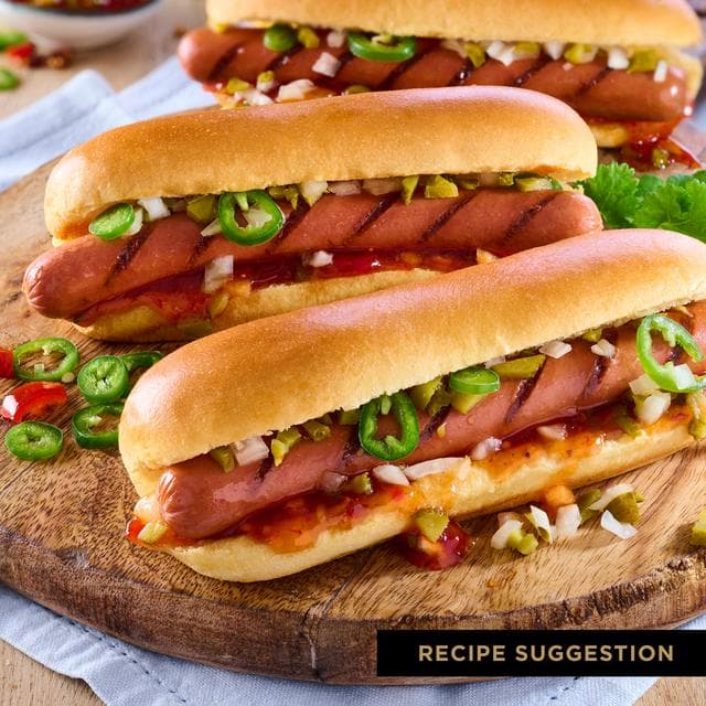 St Pierre Brioche Hot Dog Rolls x4 - gallery image 2