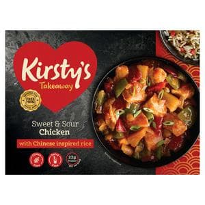 Kirsty's 450g Takeaway Sweet & Sour Chicken with Chinese Inspired Rice