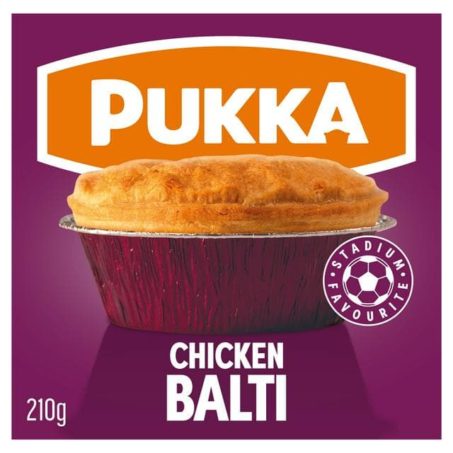 Pukka 210g Chicken Balti Pie - gallery image 1