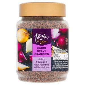 Sainsbury's Onion Gravy Granules, Taste the Difference 200g
