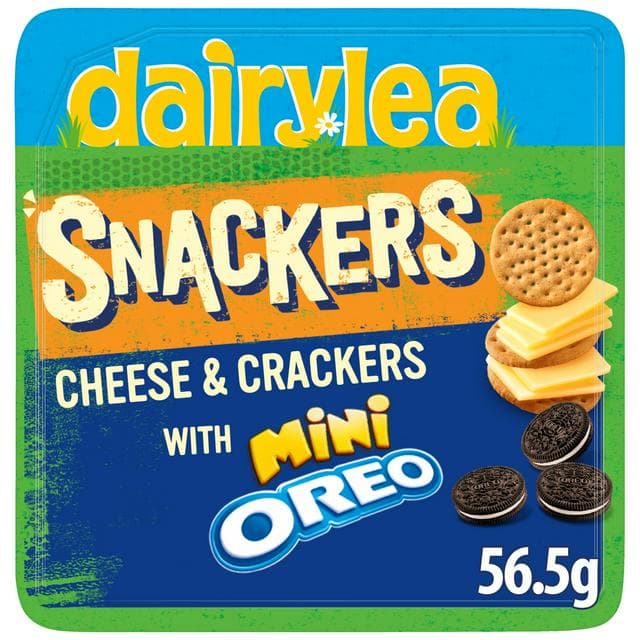 Dairylea Snackers Cheese & Crackers with Mini Oreo 56.5 g - gallery image 1