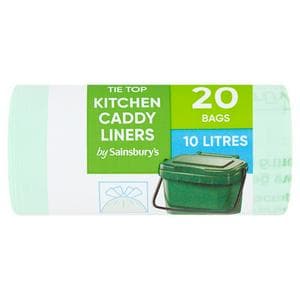 Sainsbury's Kitchen Caddy Liners x20 10L