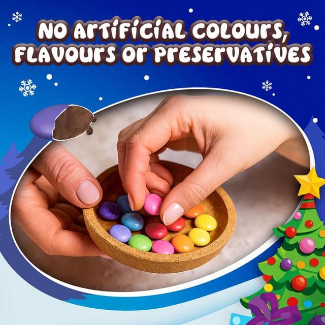 Smarties 94g Penguin Milk Chocolate Christmas Figure - gallery image 6