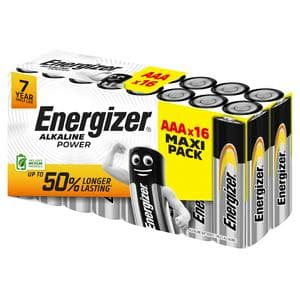 Energizer Alkaline Power AAA Batteries x16
