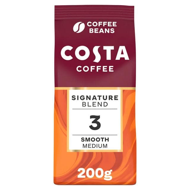 Costa Coffee Mocha Italia Signature Blend Coffee Beans 200g - gallery image 1
